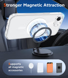 FNTCASE for iPhone 16 Phone Case Compatible with Magsafe Clear Phonecase