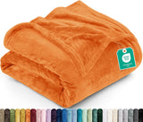 Utopia Bedding Soft Fleece Bed Blanket Throw Size Ash Grey (50x60 Inch)