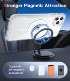 FNTCASE for iPhone 16 Phone Case Compatible with Magsafe Clear Phonecase