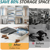 Vacuum Storage Bags with Hand Pump, Vacuum Seal Space Saver Bags,20 Combo