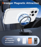 FNTCASE for iPhone 16 Phone Case Compatible with Magsafe Clear Phonecase