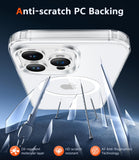 FNTCASE for iPhone 16 Phone Case Compatible with Magsafe Clear Phonecase