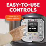 Instant Pot Duo 6 Qt 7-in-1 Electric Pressure Cooker, Stainless Steel
