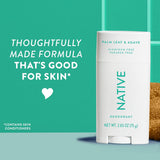 Native Deodorant Contains Naturally Derived Ingredients, 72 Hour Odor Control, Deodorant for Women and Men, Aluminum Free, Coconut & Vanilla 2.65oz
