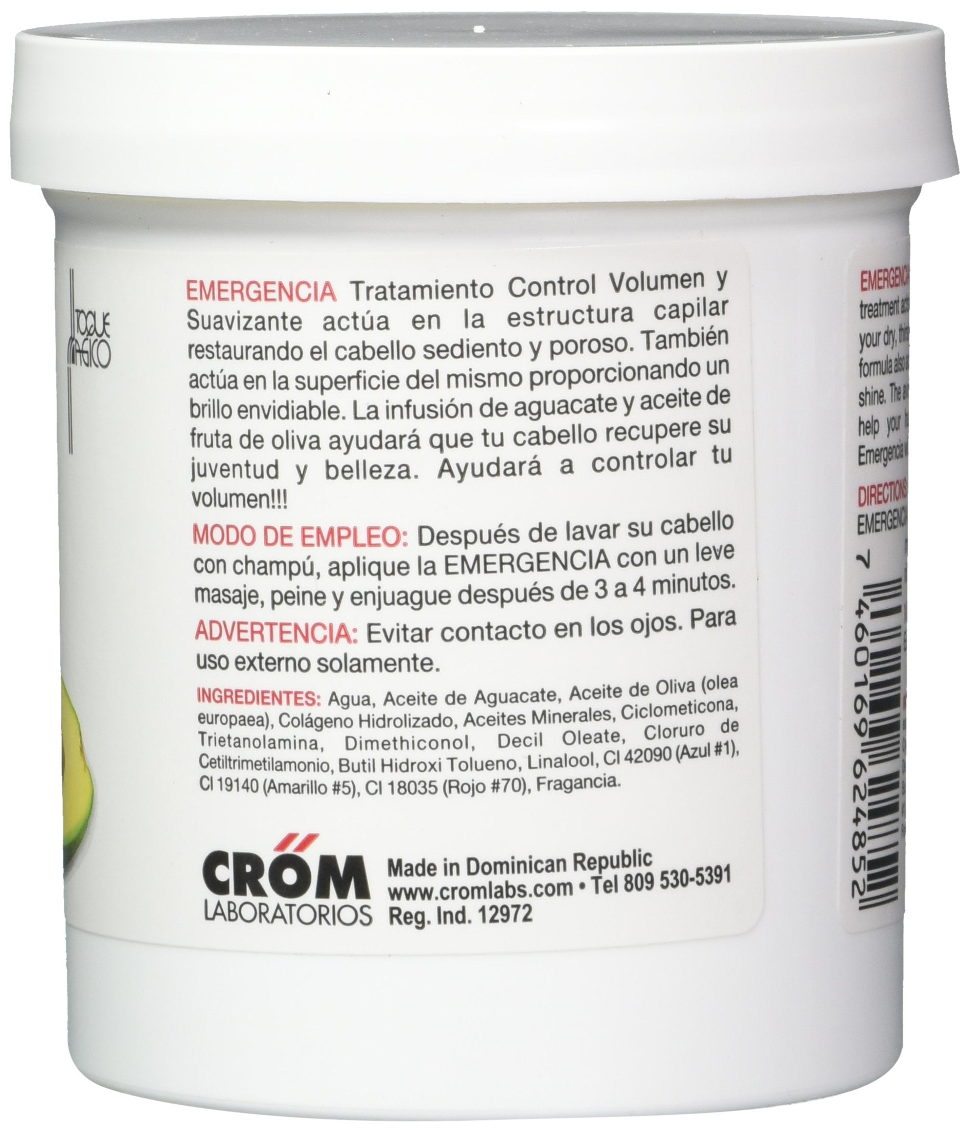 Toque Magico Emergencia Volume Control and Softening Deep Acting Mask, 16 Ounce
