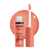 NYXX Butter Gloss, Non-Sticky Lip Gloss - Creme Brulee (Natural)