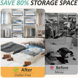 Vacuum Storage Bags with Hand Pump, Vacuum Seal Space Saver Bags,20 Combo