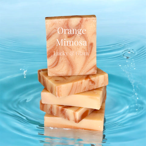 Mini Orange Mimosa Soap