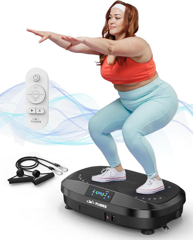 Vibration Plate Exercise Machine for Bone Density Building & Lymphatic Drainage