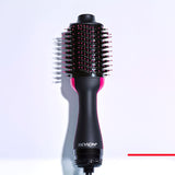 REVLON One Step Volumizer Hair Dryer and Styler | Less Frizz, More Shine, and Less Heat Damage for Fast and Easy Salon-Style Blowouts, for All Hair Types and Lengths (Black)