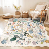 Washable Christmas Rug Runner 2x6 - Xmas Snowflake Green Rug for Kitchen Entryway Non Slip Farmhouse Low Pile Carpet for Laundry Bedroom Bathroom Stain Resistant Floor Mat Pet-Friendly Rug（2x6，Green）