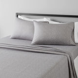 Amazon Basics Lightweight Super Soft Easy Care Wrinkle-Free Breathable Brushed Microfiber 3-Piece Bed Sheet Set with 14-Inch Deep Pockets, Twin, Dark Gray, Solid