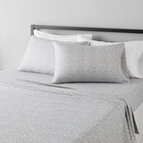 Amazon Basics Lightweight Super Soft Easy Care Wrinkle-Free Breathable Brushed Microfiber 3-Piece Bed Sheet Set with 14-Inch Deep Pockets, Twin, Dark Gray, Solid