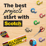Scotch Heavy Duty Packing Tape, 1.88 in x 800 in, 6 Rolls