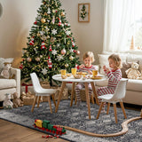 Washable Christmas Rug Runner 2x6 - Xmas Snowflake Green Rug for Kitchen Entryway Non Slip Farmhouse Low Pile Carpet for Laundry Bedroom Bathroom Stain Resistant Floor Mat Pet-Friendly Rug（2x6，Green）