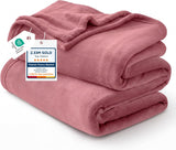 Bedsure Fleece Bed Blankets Queen Size Grey - Soft Cozy Warm Halloween Fall Throw Blanket Lightweight Room Home Decor, Christmas Decorations Gifts for Women and Men, 90x90 inches