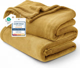 Bedsure Fleece Bed Blankets Queen Size Grey - Soft Cozy Warm Halloween Fall Throw Blanket Lightweight Room Home Decor, Christmas Decorations Gifts for Women and Men, 90x90 inches