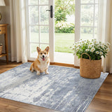Washable Christmas Rug Runner 2x6 - Xmas Snowflake Green Rug for Kitchen Entryway Non Slip Farmhouse Low Pile Carpet for Laundry Bedroom Bathroom Stain Resistant Floor Mat Pet-Friendly Rug（2x6，Green）