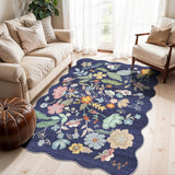 Washable Christmas Rug Runner 2x6 - Xmas Snowflake Green Rug for Kitchen Entryway Non Slip Farmhouse Low Pile Carpet for Laundry Bedroom Bathroom Stain Resistant Floor Mat Pet-Friendly Rug（2x6，Green）