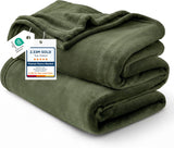 Bedsure Fleece Bed Blankets Queen Size Grey - Soft Cozy Warm Halloween Fall Throw Blanket Lightweight Room Home Decor, Christmas Decorations Gifts for Women and Men, 90x90 inches