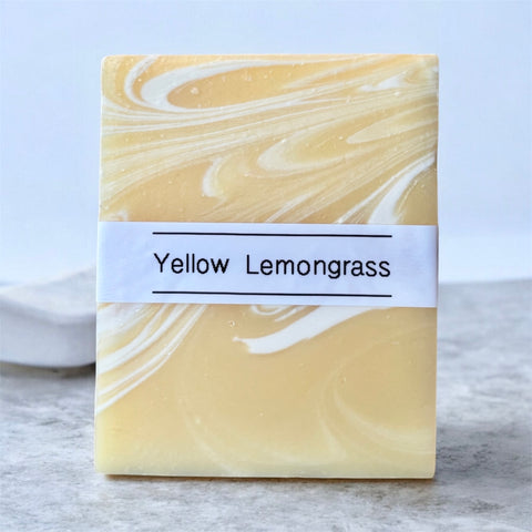 Yellow Lemongrass Mini Soap