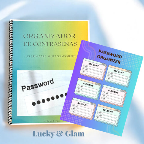 Organizador de Contraseñas / Password Organizer PDF