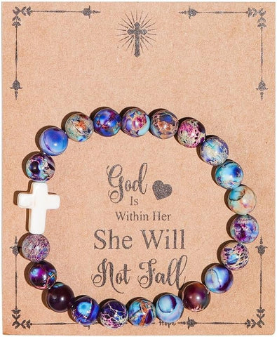 Faith Inspirational Christian Beads Bracelets