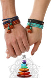 Multi-Purpose Chakra Jewelry for Women/Men, Necklaces and Bracelets, Meditation,Calmness, Anxiety Relief Items