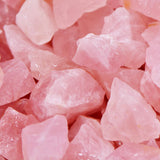 1 LB Rough Rose Quartz Crystal 1" Natural Raw Stones 1 Pound 