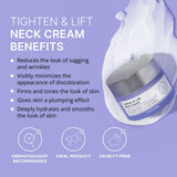 Neck Firming Cream - Anti-Aging Neck Cream for Tightening and Wrinkles for an Even Skin Tone and Neck Lift - with Pro-Active Firming Complex, 1.7 Oz